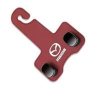 KIQETCLL Ganci Premium in Pelle per Sedile Auto, Doppio Gancio per Mazda MX-5/Miata 2004 2005 2006 2007 2008 2009 2010, Pratico per Borse e Oggetti, Accessorio Organizzatore per Auto di qualità, Uno