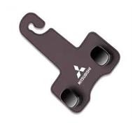 KIQETCLL Ganci Premium in Pelle per Sedile Auto, Doppio Gancio per Mitsubishi Lancer Evolution VIII 2003 2004 2005, Pratico per Borse e Oggetti, Accessorio Organizzatore per Auto di qualità, Uno