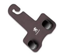 KIQETCLL Ganci Premium in Pelle per Sedile Auto, Doppio Gancio per Peugeot 407 2004 2005 2006 2007 2008 2009 2010, Pratico per Borse e Oggetti, Accessorio Organizzatore per Auto di qualità, Uno