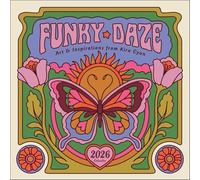 Kira Cyan 2026 Wall Calendar : Funky Daze Art & Inspirations