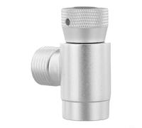 KiraKira Adattatore in alluminio da TR21-4 a W21.8 per SodaStream e dispenser, convertitore connettore di ricarica bombola di gas, argento