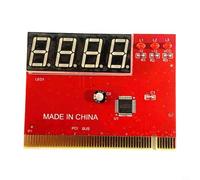 KiraKira Cartolina postale analizzatore PC con display a LED Diagnostica della scheda madre che supporta oltre 200 codici di errore su schede PCI