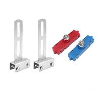 KiraKira Confezione da 2 interruttori quadrati per cancello scorrevole automatico, sensore magnetico regolabile con staffa di montaggio, design per tutte le stagioni