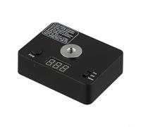 KiraKira Linguetta portatile 521 per tester di resistenza V3 per mini piattaforma di costruzione bobina, lettore 0,01-9,99 Ohm con LED luminoso, misurazione della tensione, nero