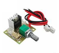 KiraKira per Compact LM317 Fan Controller Modulo Regolatore di Tensione Regolabile 1.25V a 13V 1.5A per Max con Fori di Montaggio Raffreddamento Industriale