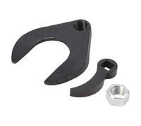 KiraKira Set di 2 pezzi per rimozione di giunti CV con adattatore per chiave a barra antiarticolazione da 1/2 pollice, estrattore a mezzo albero in acciaio per riparazione automobilistica (48 mm)