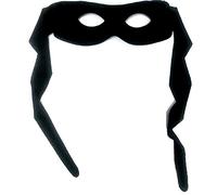 KIRALOVE Maschera Zorro nera cavaliere mascherato spadaccino costume uomo ragazzo carnevale Halloween travestimento idea regalo