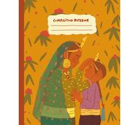 Kiranti Mother and Daughter | Mom and daughter illustration | Notebook | 110 Pages | 7.5 X 9.25”