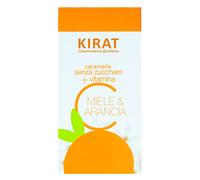 KIRAT Srl Caramelle Skrigno Miele e Arancia senza zucchero, con vitamina C
