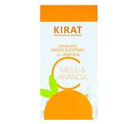 KIRAT Srl SKRIGNO CARAMELLE MIELE & ARANCIA SENZA ZUCCHERO CON VITAMINA C 40 G