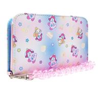 Kirby Ombrello Waddle Dee Terra Dei Sogni Portafoglio/Portamonete Pochette Tasca per Monete & Porta Carte, Rosa