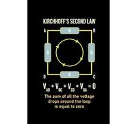 Kirchhoff’s Second Law: Voltage Visionary’s Notebook - Balancing Energy Loops: 120 Pages of Lined Paper for Circuit Analysis, Voltage Calculations, and Engineering Innovation