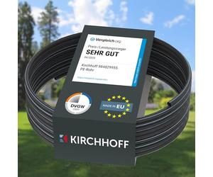 Kirchhoff tubo dell'acqua per l'irrigazione del giardino (25mm x 25m)