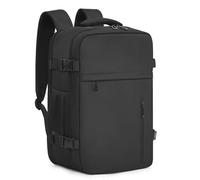 KIRFEIHT Bagaglio a Mano 40x20x25 per Ryanair Zaino da Viaggio Aereo Piccolo - Borsa da Viaggio per Cabina, Zaini Universali per Uomo e Donna per Scuola Trekking Lavoro - Nero