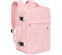 KIRFEIHT Bagaglio a Mano 40x30x20 per Ryanair Zaino da Viaggio Aereo Piccolo - 24L Borsa da Viaggio per Cabina, Zaini Universali per Uomo e Donna per Scuola Trekking Lavoro - Rosa