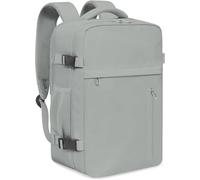 KIRFEIHT Bagaglio a Mano 40x30x20 per Ryanair Zaino da Viaggio Aereo Piccolo - 24L Borsa da Viaggio per Cabina, Zaini Universali per Uomo e Donna per Scuola Trekking Lavoro - Grigio