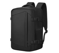 KIRFEIHT Zaino da Viaggio 40x20x25 per Ryanair 20L Bagaglio a Mano Aereo Piccolo - Borsa da Viaggio per Cabina, Zaini Universali per Uomo e Donna per Scuola Trekking Lavoro - Nero