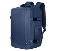 KIRFEIHT Zaino da Viaggio 40x20x25 per Ryanair Bagaglio a Mano Aereo Piccolo - Zaino da Viaggio a Cabina Piccola, Zaini Universali per Uomo e Donna per Scuola Trekking Lavoro (Azul)