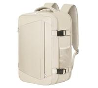 KIRFEIHT Zaino da Viaggio 40x20x25 per Ryanair Borsa da Viaggio per Cabina - Beige Bagaglio a Mano Aereo Piccolo, Zaini Universali per Uomo e Donna per Scuola Trekking Lavoro (Beige)