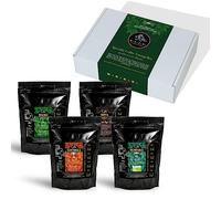KIRIBIRI Caffè Specialty Monorigine 100% Arabica - Confezione 4 x 250g Tostato e Macinato per Filter Coffee - Brasile, Guatemala, Honduras Biologico, Kenya