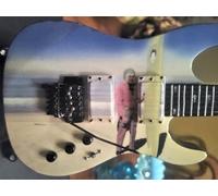 KIRK HAMMETT - ESP Joker Surf'S Up Replica Di Chitarra In Scala 1:4 ~Axe Heaven~