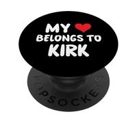 Kirk - Il mio cuore appartiene a Kirk - Amore PopSockets PopGrip Adesivo