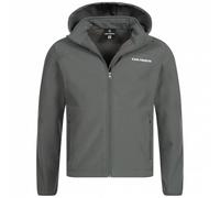 KIRKJUBØUR® "Hestur" Uomo Giacca SOFTSHELL 10.000 mm colonna d'acqua grigio gris L