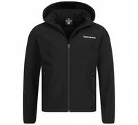 KIRKJUBØUR® "Hestur" Uomo Giacca SOFTSHELL 10.000 mm colonna d'acqua nera nero 2XL