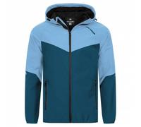 KIRKJUBØUR® "Njordr" Uomo Giacca SOFTSHELL colonna d'acqua 10.000 mm blu/azzurro blu L