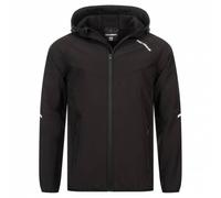 KIRKJUBØUR® "Njordr" Uomo Giacca SOFTSHELL colonna d'acqua 10.000 mm nero/grigio chiaro nero L
