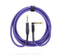 Kirlin 3m Straight to Angolo Retto 1/4" Plug Premium Plus Gratis-rumore Cavo Strumento per Chitarra Basso,Viola