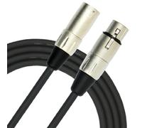Kirlin cavo guaina in PVC cavo per microfono 610 cm Black