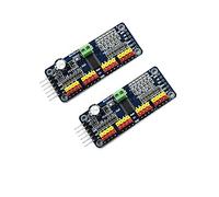 Kiro & Seeu 2PCS PCA9685 PWM Servo Motor Driver I2C IIC Modulo 12-bit 16 Canali Compatibile con Servo Ar-duino Robot