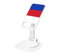 KIRROWE Flag of The Sorbs - Supporto da scrivania regolabile per iPhone e tutti i telefoni, rotazione a 360°, pieghevole integrato