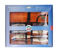 Kirschen 1171000 - Set di 6 scalpelli da legno con impugnatura in legno di faggio