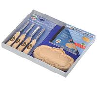 Kirschen 3435000 - Set di utensili per intaglio "targhetta porta"