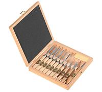 Kirschen 3441000 Numero 3441 - Set per intaglio trucioli in scatola di legno, multicolore (11 pezzi)