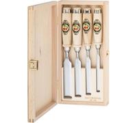 KIRSCHEN FIRMER CHISEL SET 1141 HK IN WOODEN BOX 1141000 CINCELES