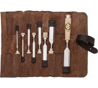 Kirschen Werkzeuge Stechbeitelsatz. Tasche 4-6-10-12-16-20-26-30 1131002