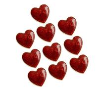Kirsite - Spilla a forma di cuore in rosso, accessorio alla moda per longevità