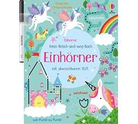 Kirsteen Robson Mein Wisch-und-weg-Buch: Einhörner: mit abwischbarem (Tascabile)