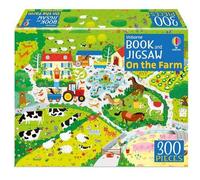 Kirsteen Robson Usborne Book and Jigsaw On the Farm (Tascabile)