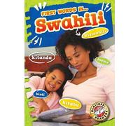 Kirsten Chang Swahili (First Words In...) (Tascabile)