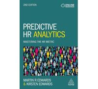 Kirsten Edwards Dr Martin R. Edwards Predictive HR Analytics (Tascabile)
