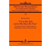 Kirsten Juhas «I’le to My Self, and to My Muse Be True» (Tascabile)
