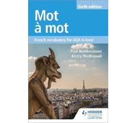 Kirsty Thathapudi Pau Mot à Mot Sixth Edition: French Vocabulary fo (Tascabile)