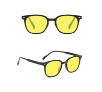 KIRVOS Occhiali da visione notturna per uomini e donne,Occhiali da Sole Retrò Classici Unisex Ultraleggeri,visibilità migliorata durante la notte e condizioni di scarsa illuminazione