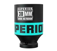 KIRXST Bussole a Impatto 38mm, Bussole a Impulsi Profondo 1/2", CR-V, Lunghezza 78 mm