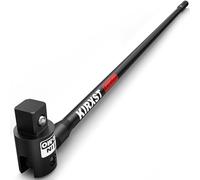 KIRXST Chiave a Bussola 1", Breaker Bar Sbarra de 1040 mm per Ruote Auto, Quadro Maschio Snodato, Sbarra da Nero Infrangibile Satinata