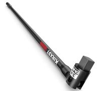 KIRXST Chiave a Bussola 3/4", Breaker Bar Sbarra 600mm, Metrico Barra di Rottura, Premium Mango Articulado con Testa Girevole a 250° Gradi per Ruote Auto